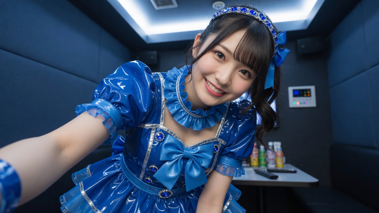 光沢AI美女