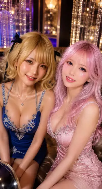 レズキャバ嬢達💖