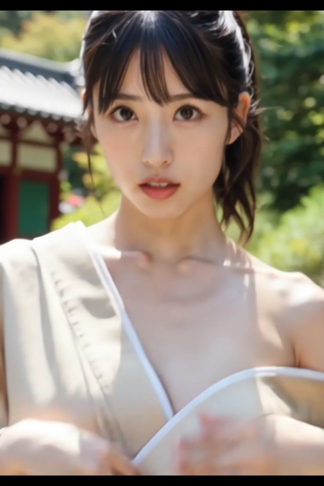 和服美女が・・
